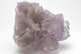 Purple Cubic Fluorite With Fluorescent Phantoms - Cave-In-Rock #208762-2